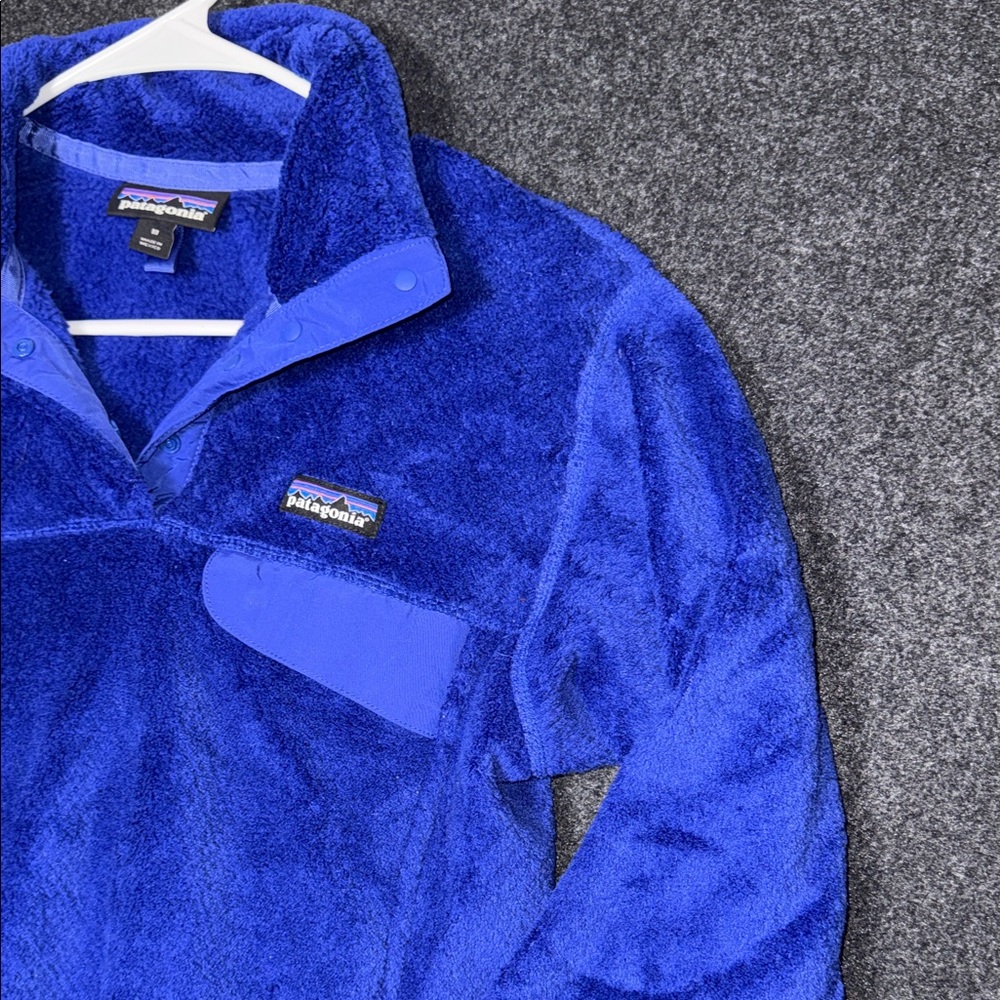 Patagonia Royal Blue Snap-T Fleece Medium - Picture 4 of 8